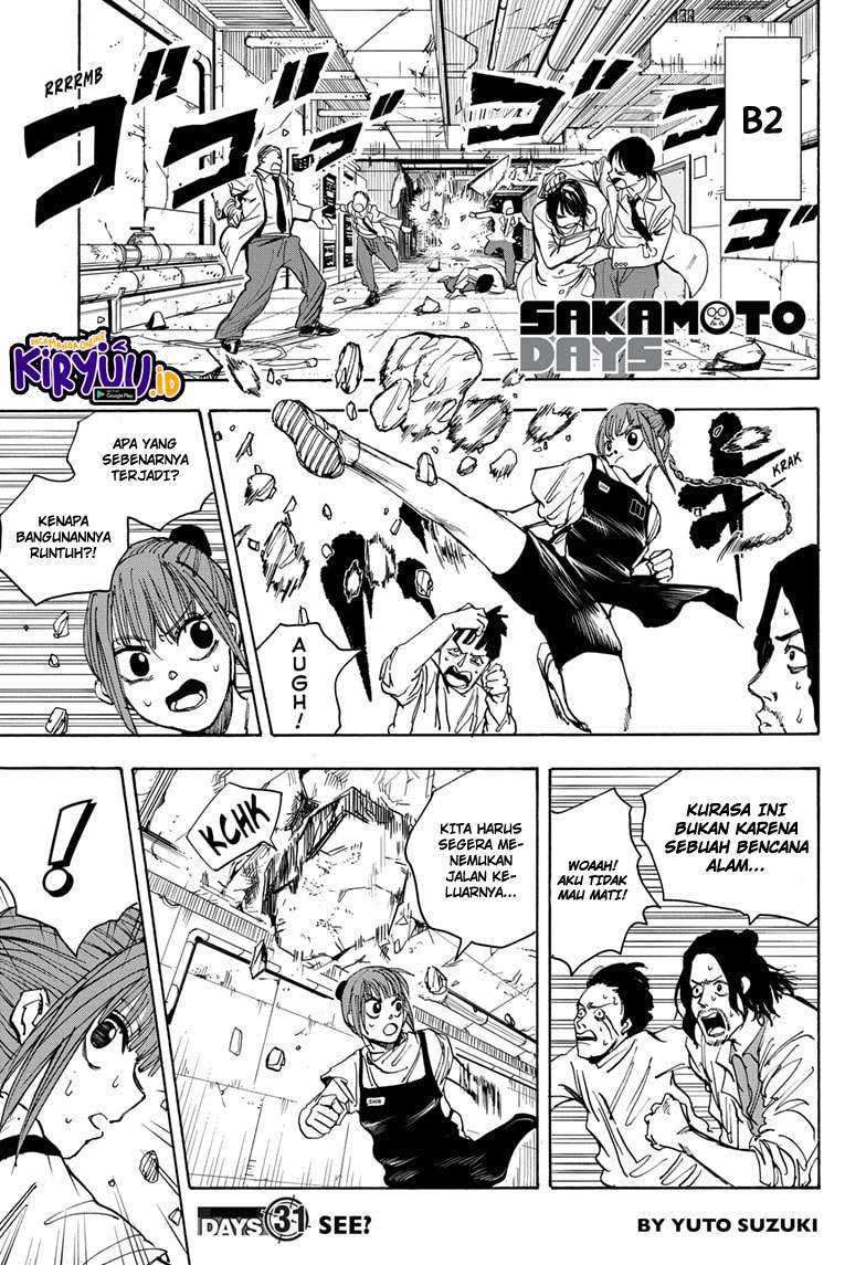 Sakamoto Days Chapter 31 - halaman 2
