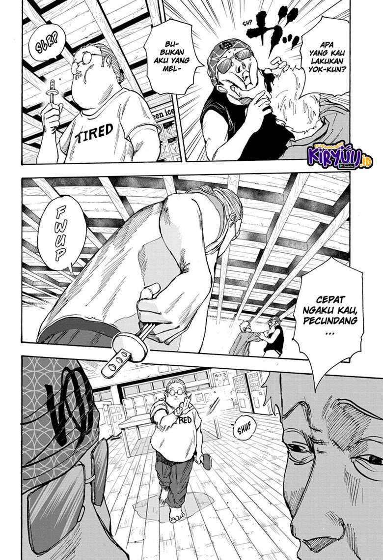 Sakamoto Days Chapter 32 - halaman 17
