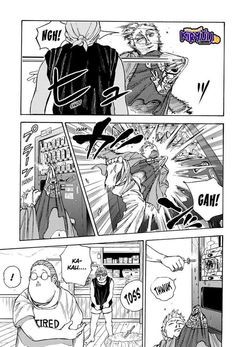 Sakamoto Days Chapter 32 - halaman 18