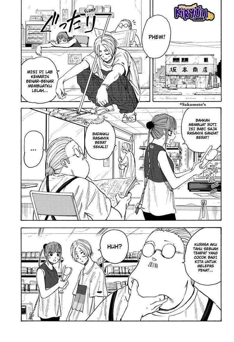 Sakamoto Days Chapter 32 - halaman 2