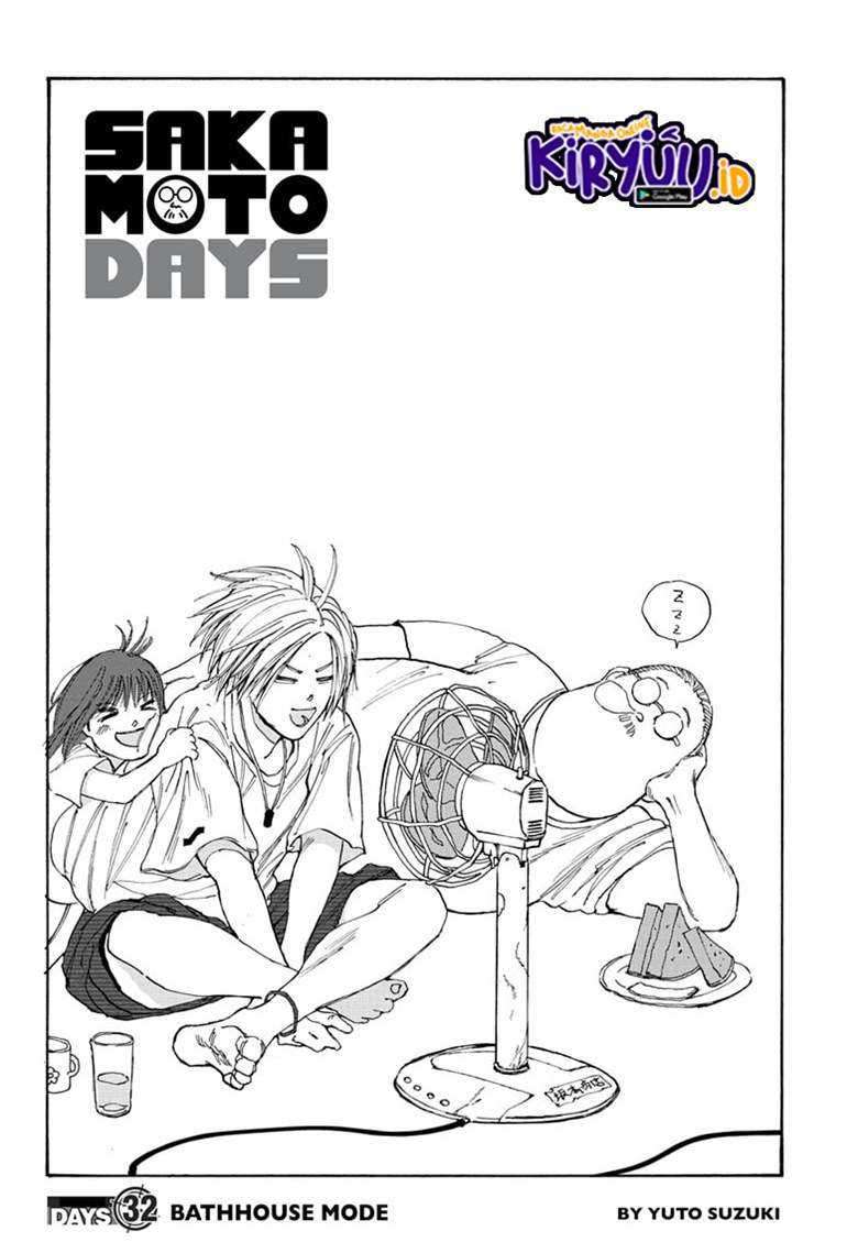 Sakamoto Days Chapter 32 - halaman 3