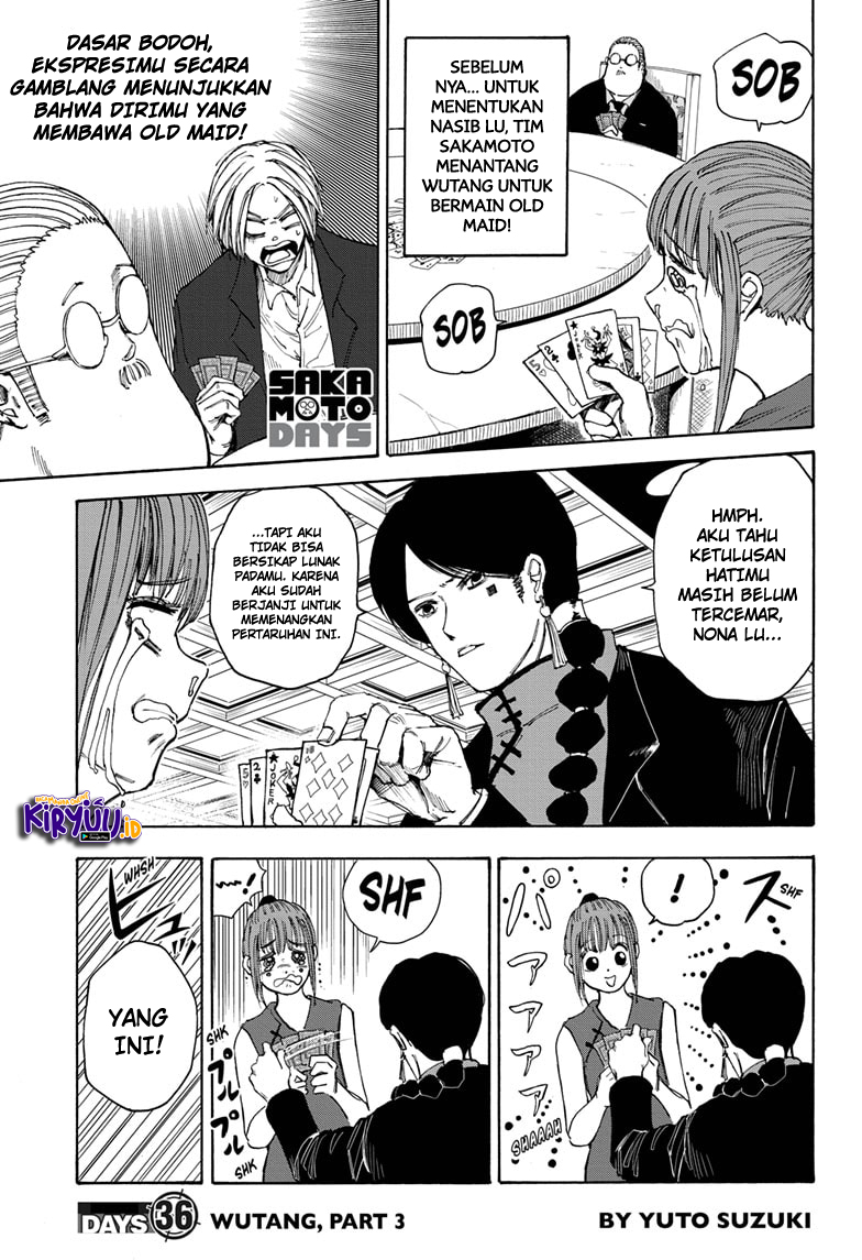 Sakamoto Days Chapter 36 - halaman 2