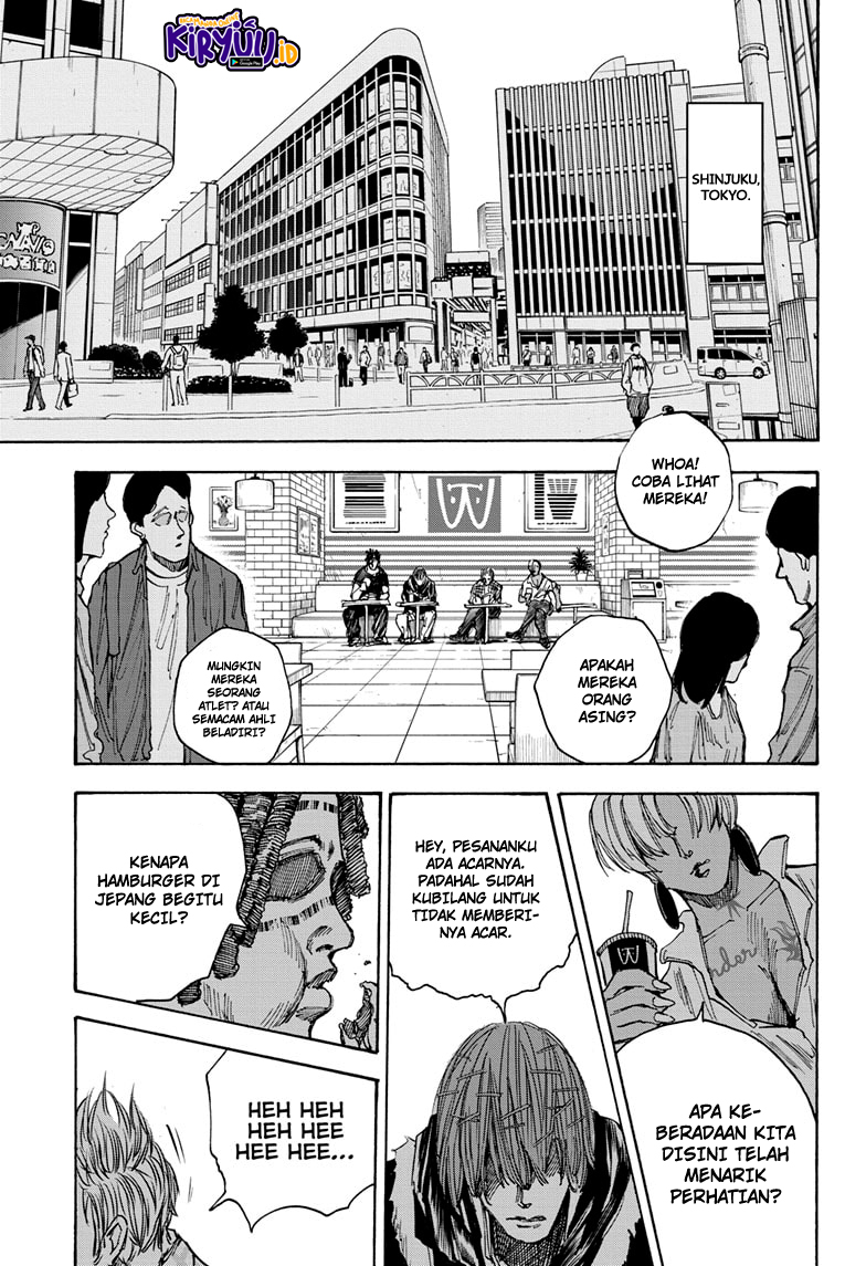 Sakamoto Days Chapter 37 - halaman 8