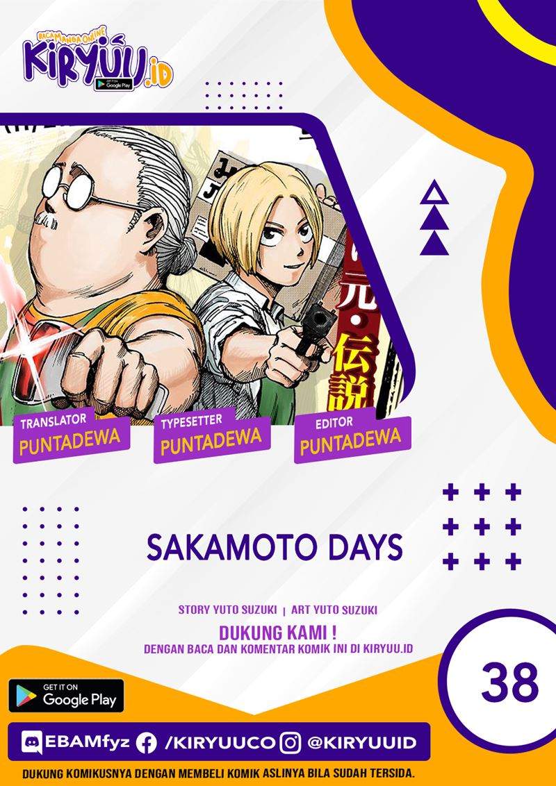 Sakamoto Days Chapter 38 - halaman 1