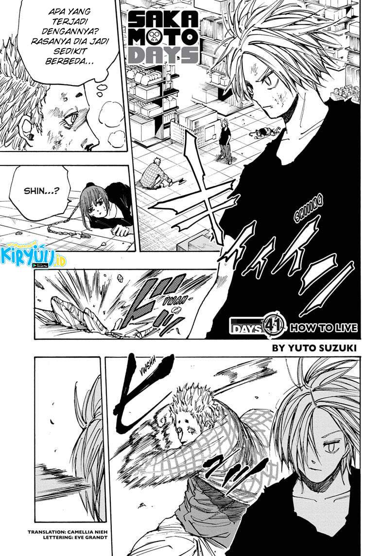 Sakamoto Days Chapter 41 - halaman 2