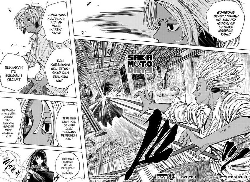 Sakamoto Days Chapter 43 - halaman 3