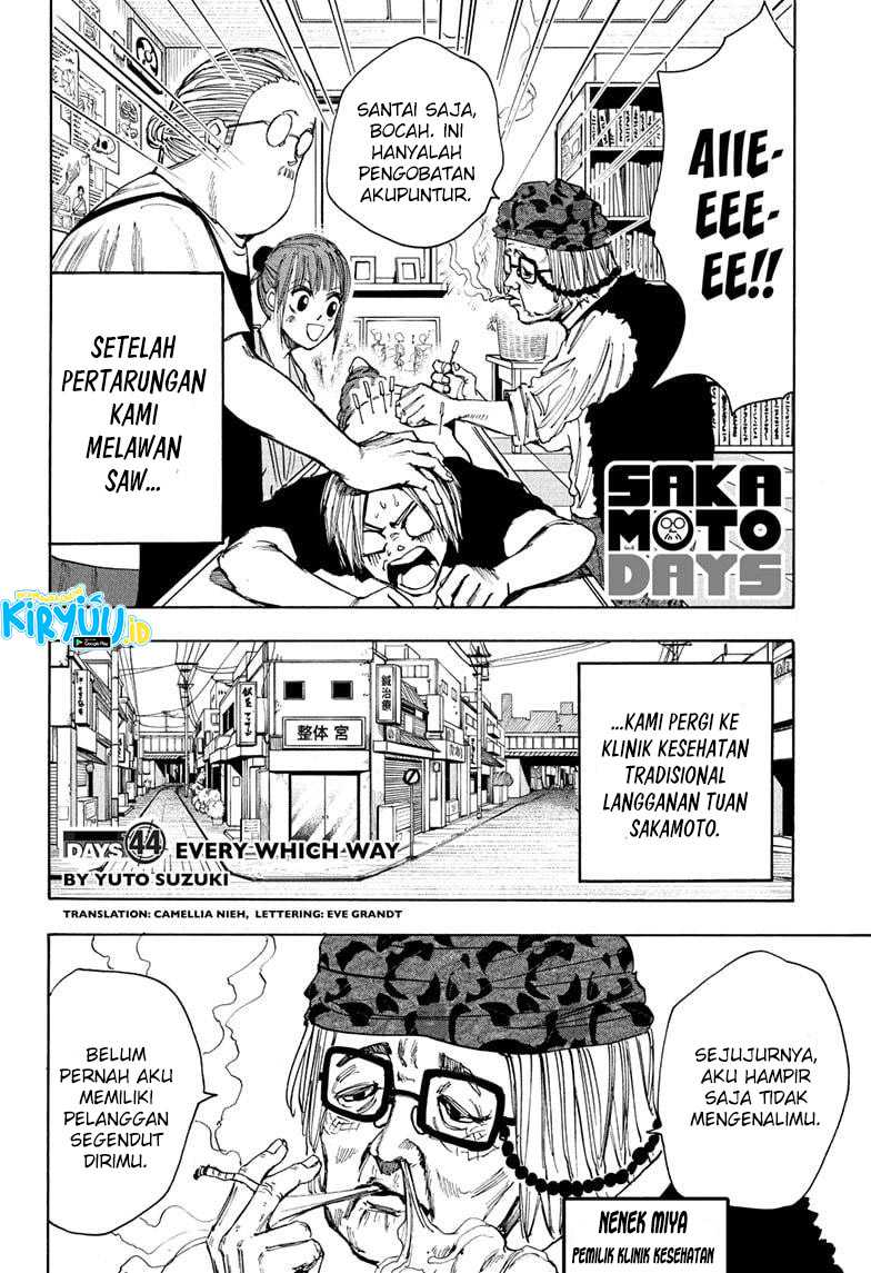 Sakamoto Days Chapter 44 - halaman 5