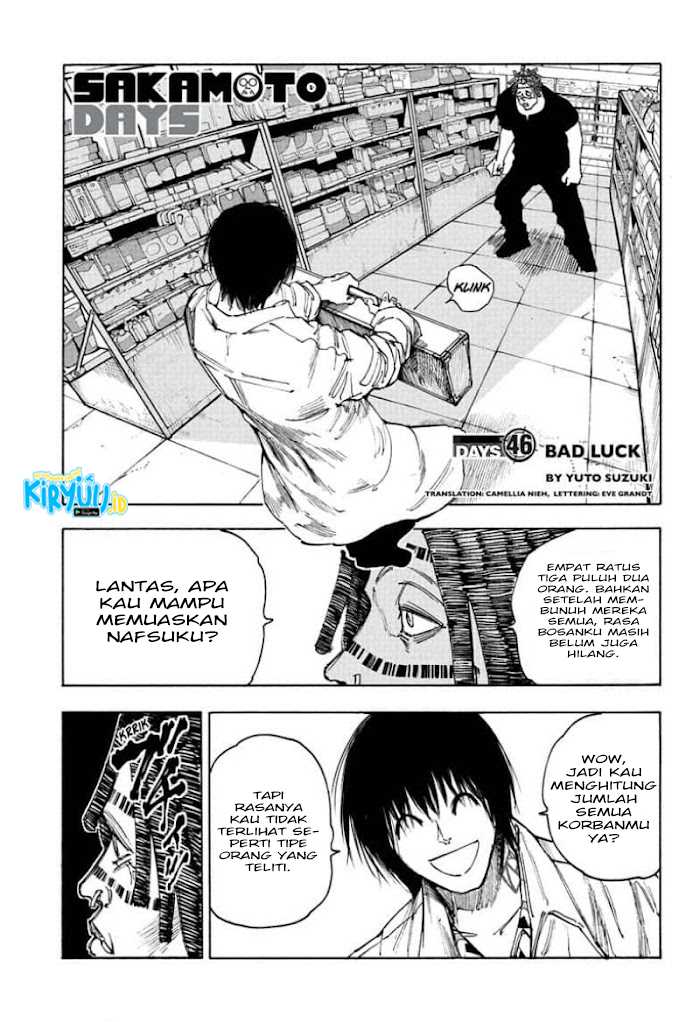 Sakamoto Days Chapter 46 - halaman 4