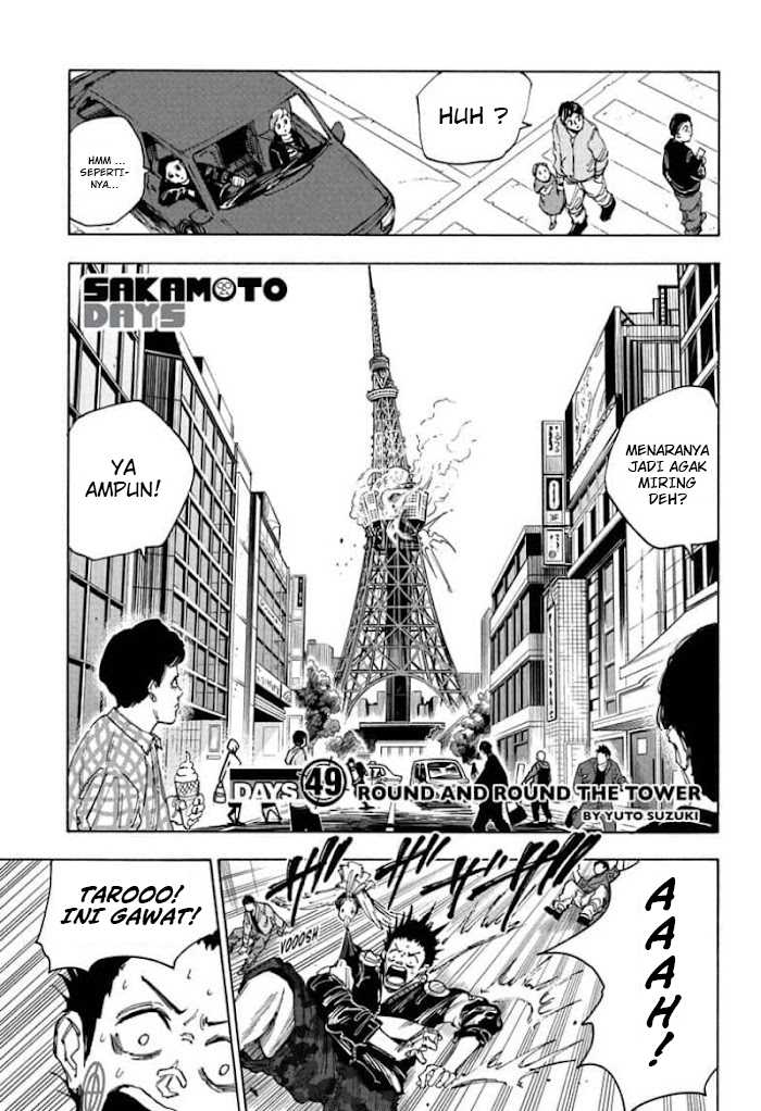 Sakamoto Days Chapter 49 - halaman 4