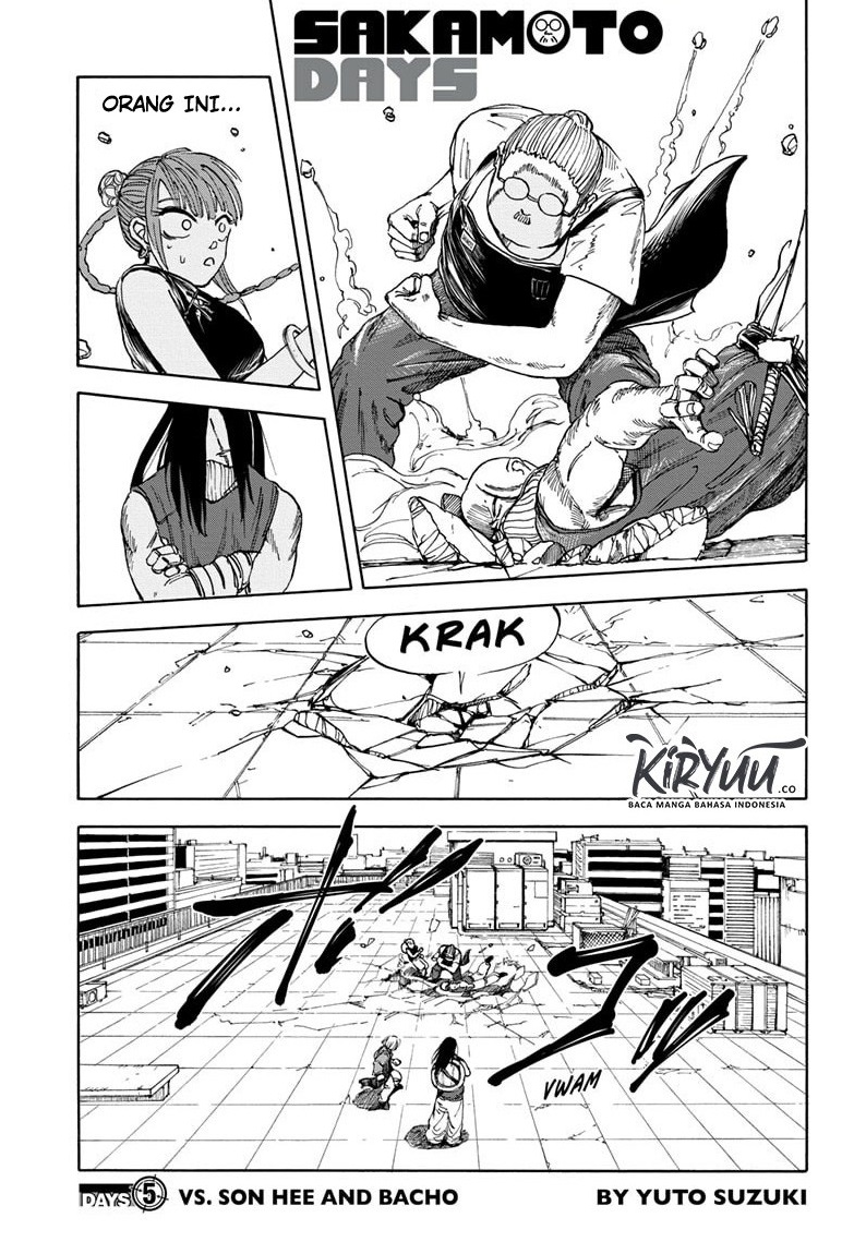 Sakamoto Days Chapter 5 - halaman 2