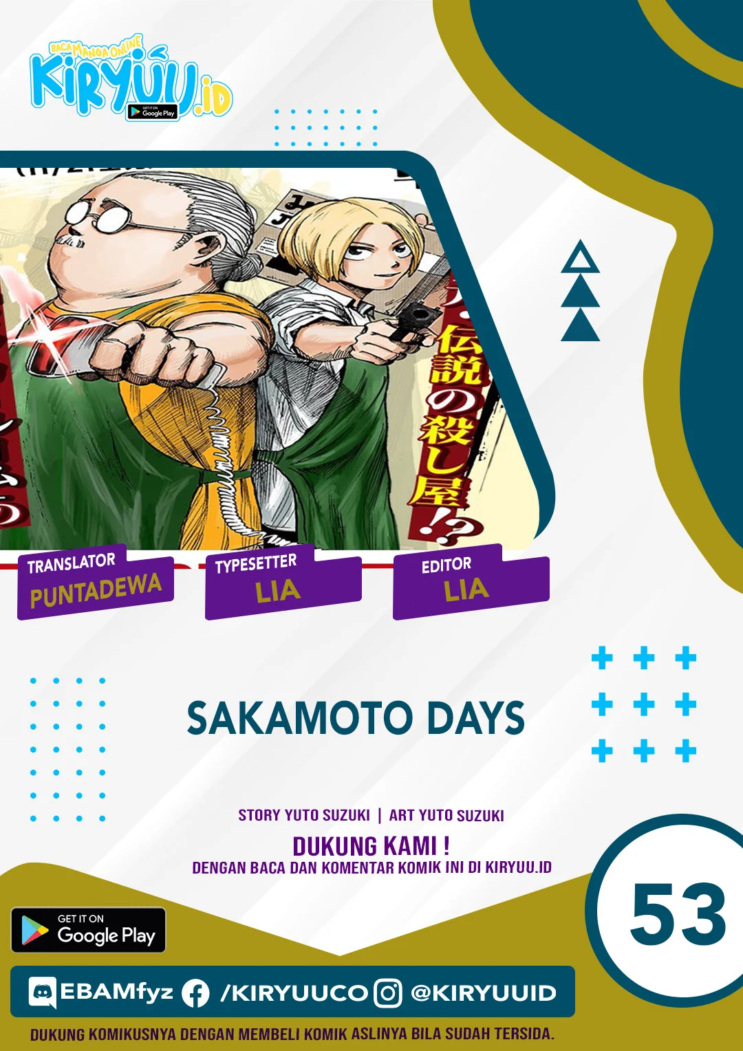 Sakamoto Days Chapter 53 - halaman 1