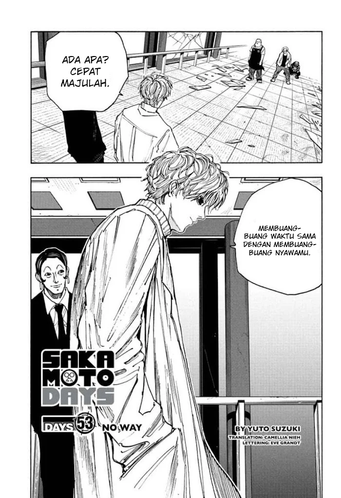 Sakamoto Days Chapter 53 - halaman 2