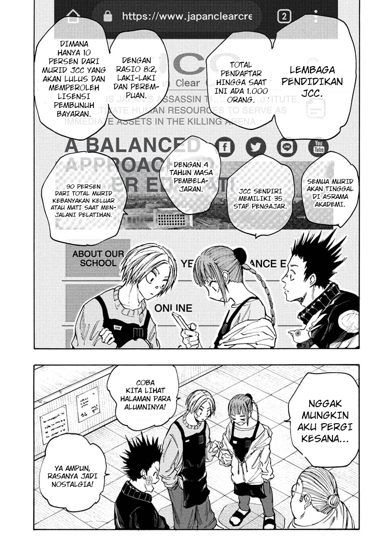 Sakamoto Days Chapter 56 - halaman 14