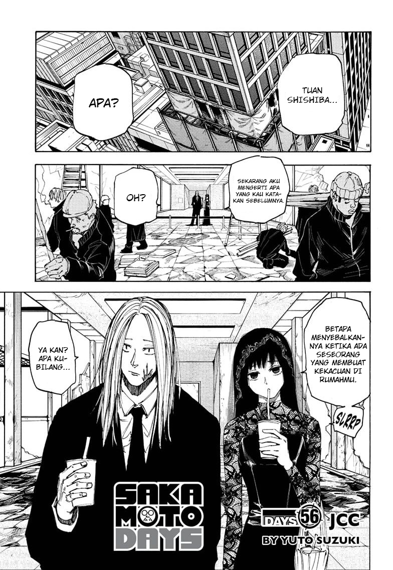 Sakamoto Days Chapter 56 - halaman 2