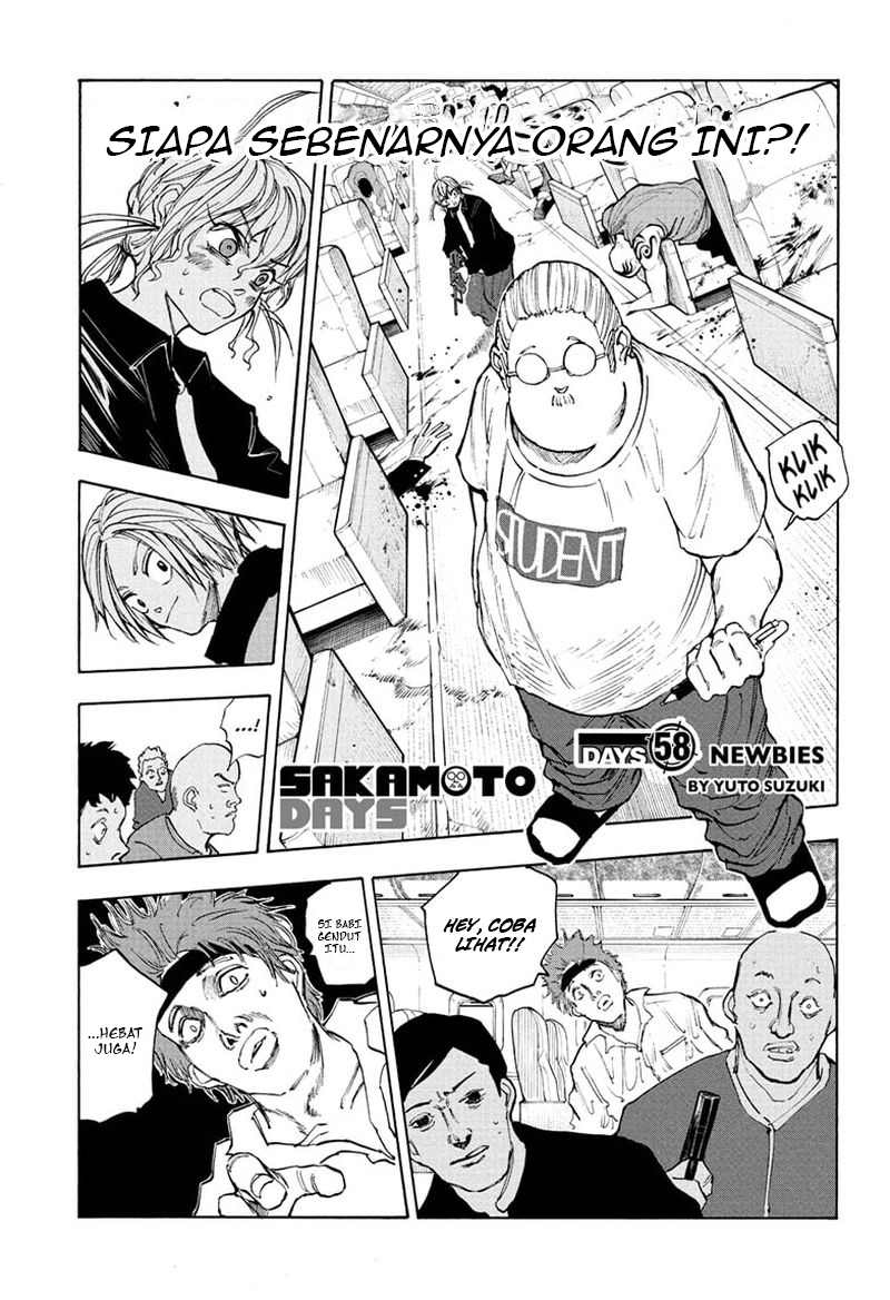 Sakamoto Days Chapter 58 - halaman 2