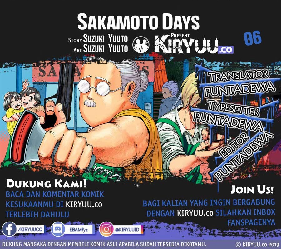 Sakamoto Days Chapter 6 - halaman 1