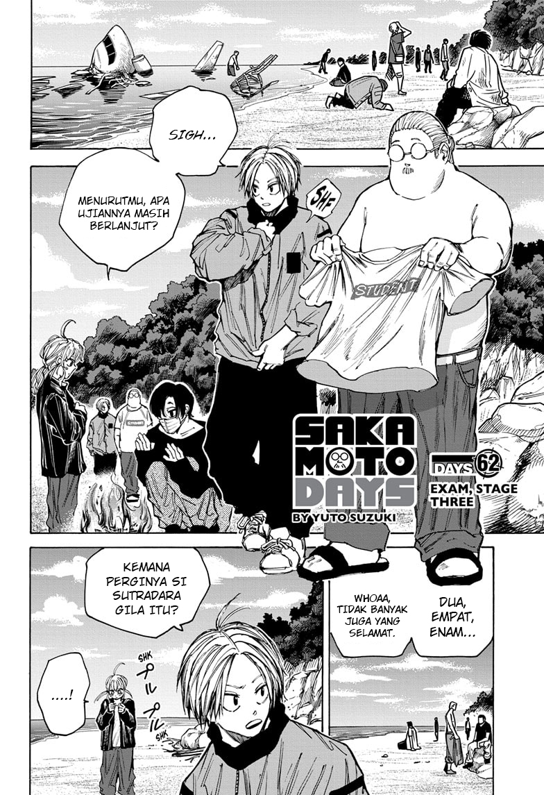 Sakamoto Days Chapter 62 - halaman 3