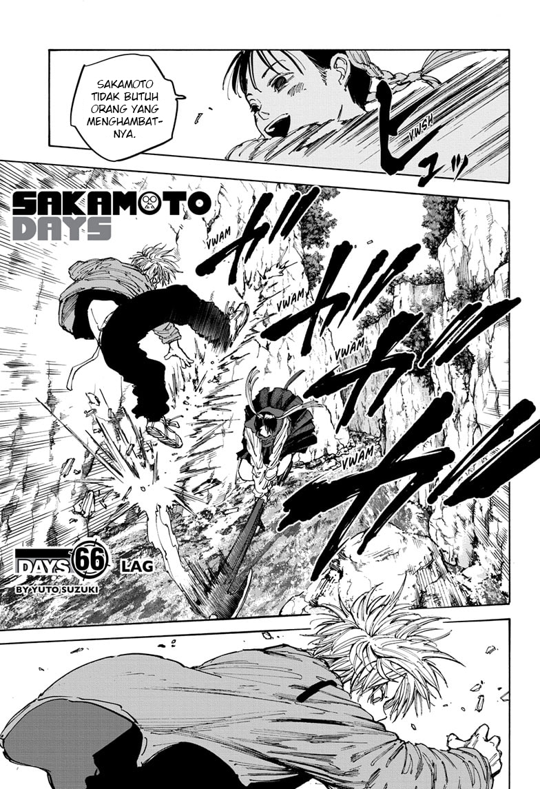Sakamoto Days Chapter 66 - halaman 2