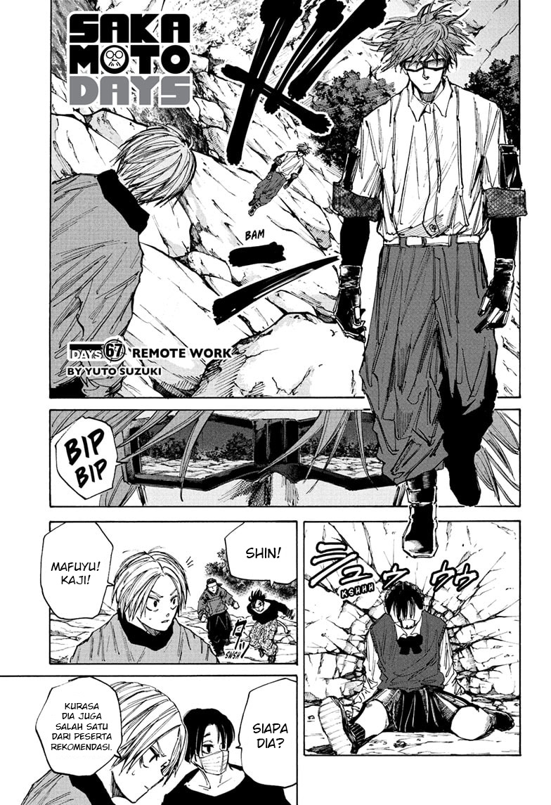 Sakamoto Days Chapter 67 - halaman 2