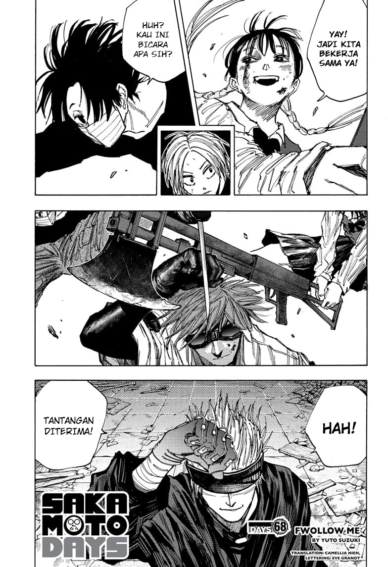 Sakamoto Days Chapter 68 - halaman 2