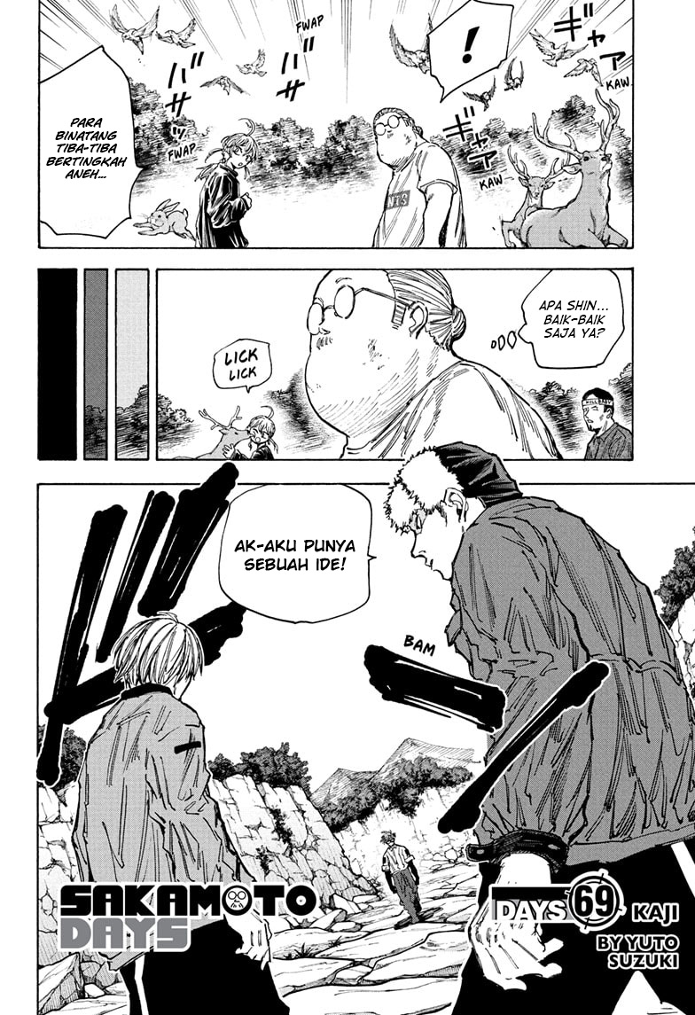 Sakamoto Days Chapter 69 - halaman 3