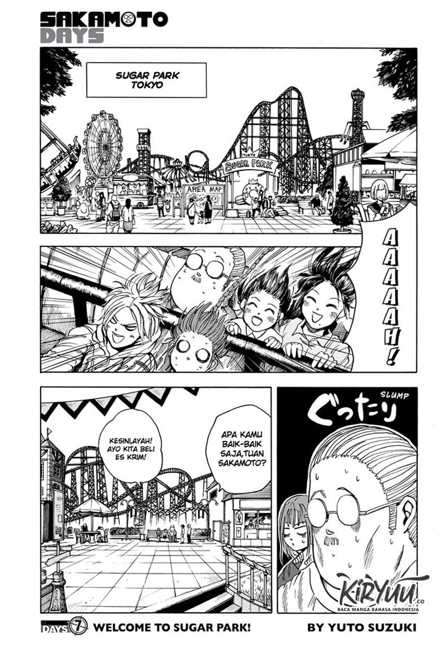 Sakamoto Days Chapter 7 - halaman 2
