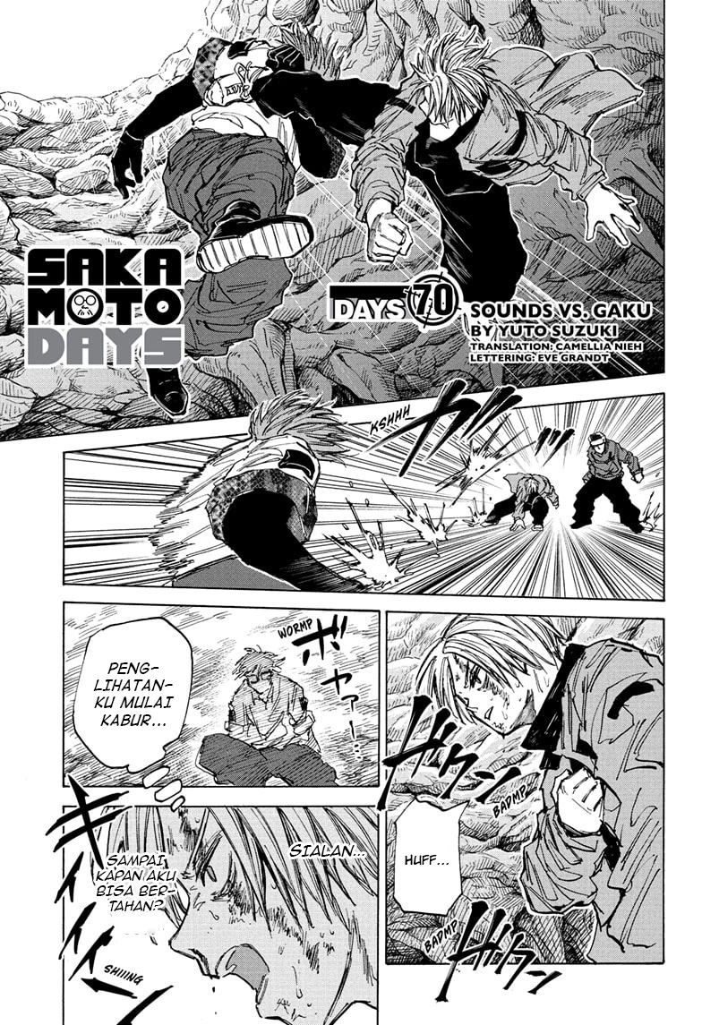 Sakamoto Days Chapter 70 - halaman 2