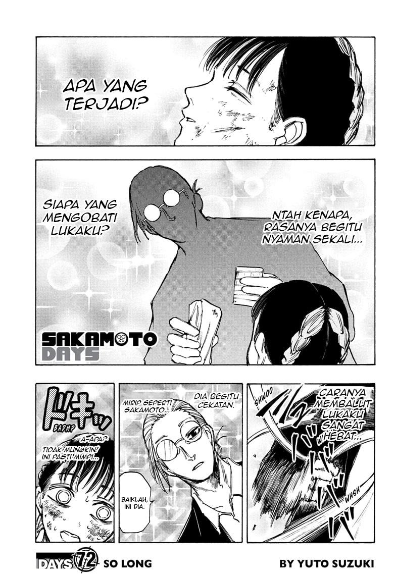 Sakamoto Days Chapter 72 - halaman 2