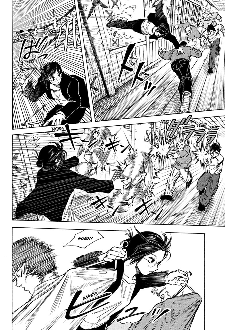 Sakamoto Days Chapter 76 - halaman 18