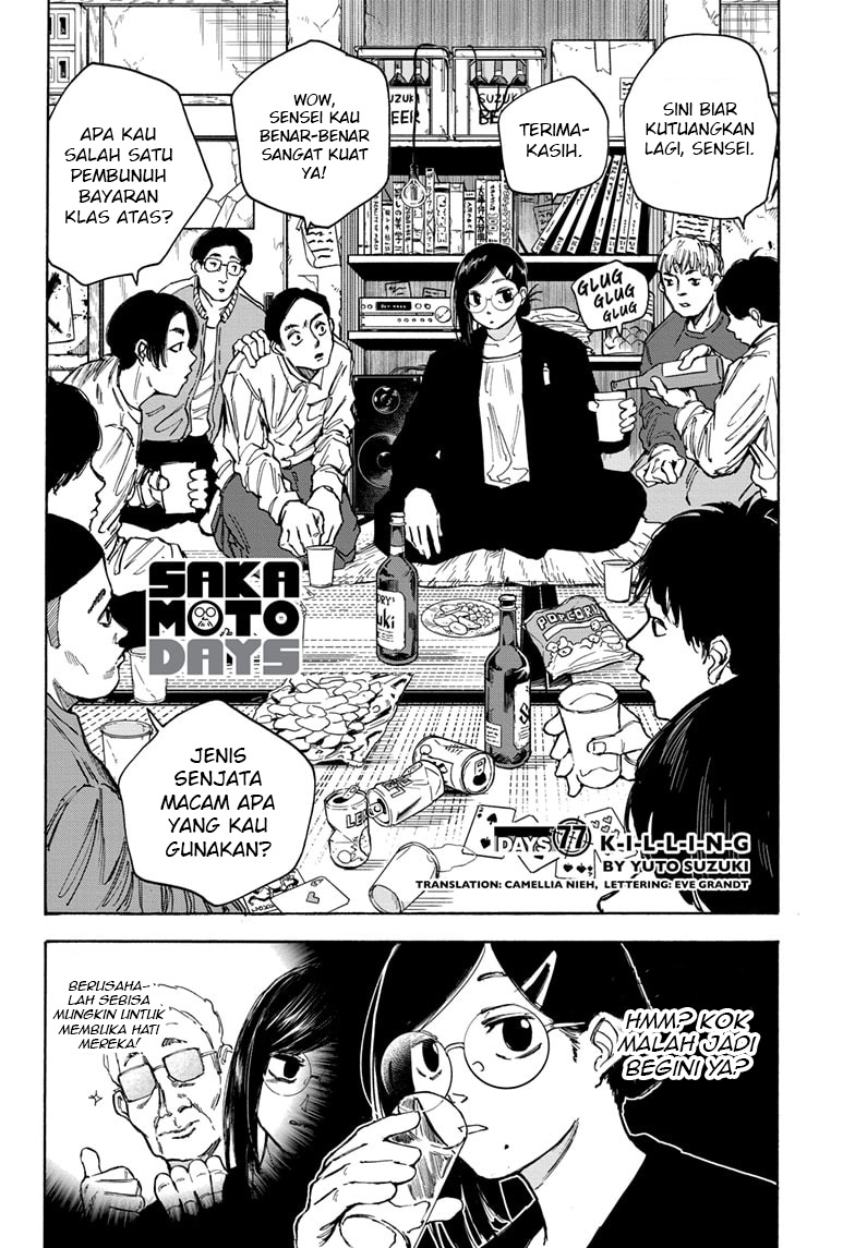 Sakamoto Days Chapter 77 - halaman 3
