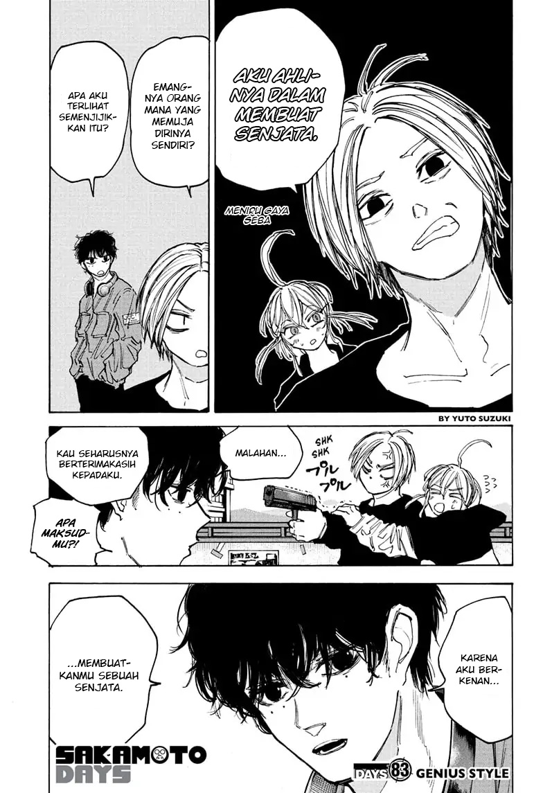 Sakamoto Days Chapter 83 - halaman 2