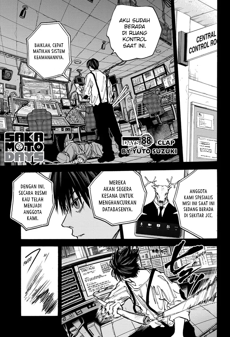 Sakamoto Days Chapter 88 - halaman 4