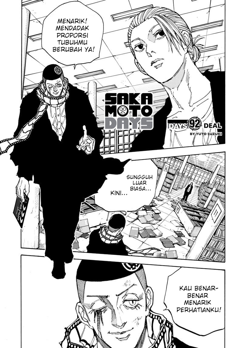 Sakamoto Days Chapter 92 - halaman 2