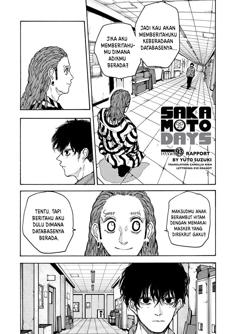 Sakamoto Days Chapter 93 - halaman 2