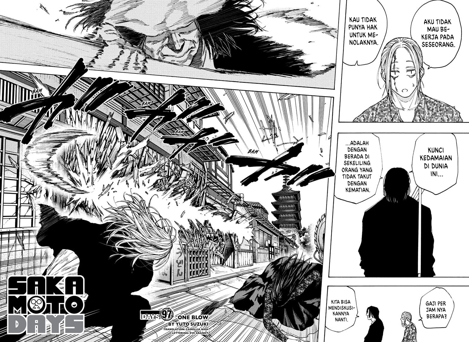Sakamoto Days Chapter 97 - halaman 2