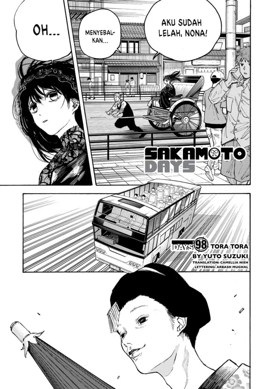Sakamoto Days Chapter 98 - halaman 2