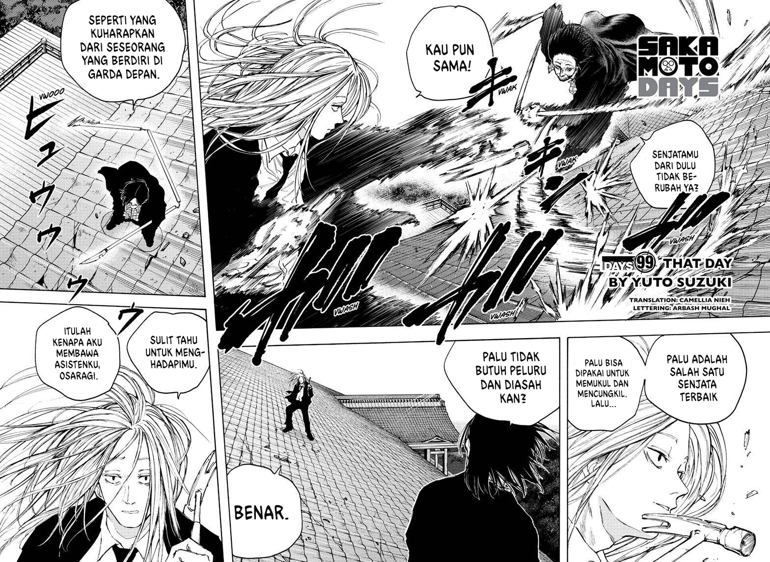 Sakamoto Days Chapter 99 - halaman 4