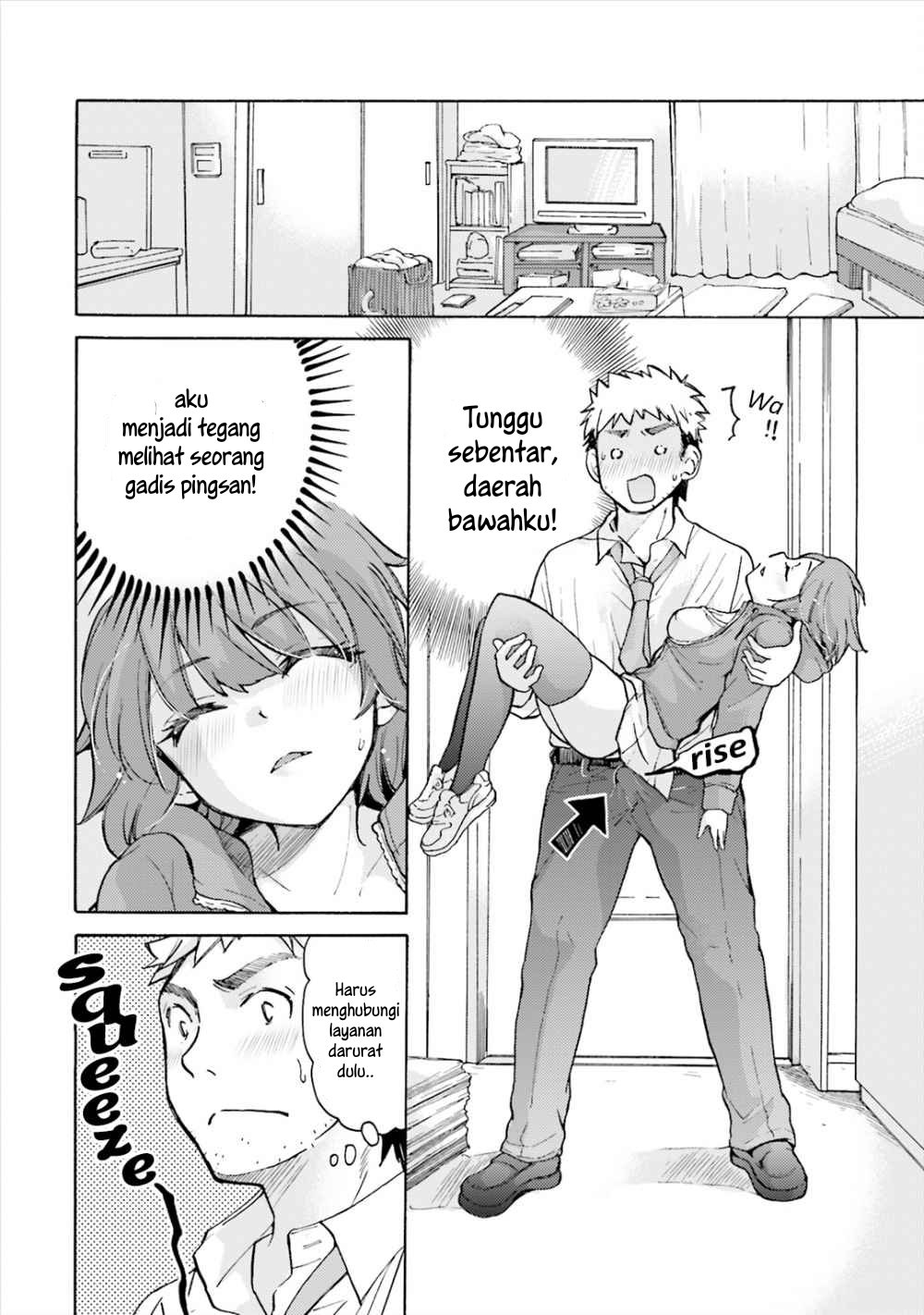 Saki-chan wa Konya mo Pekopeko Chapter 1 - halaman 11