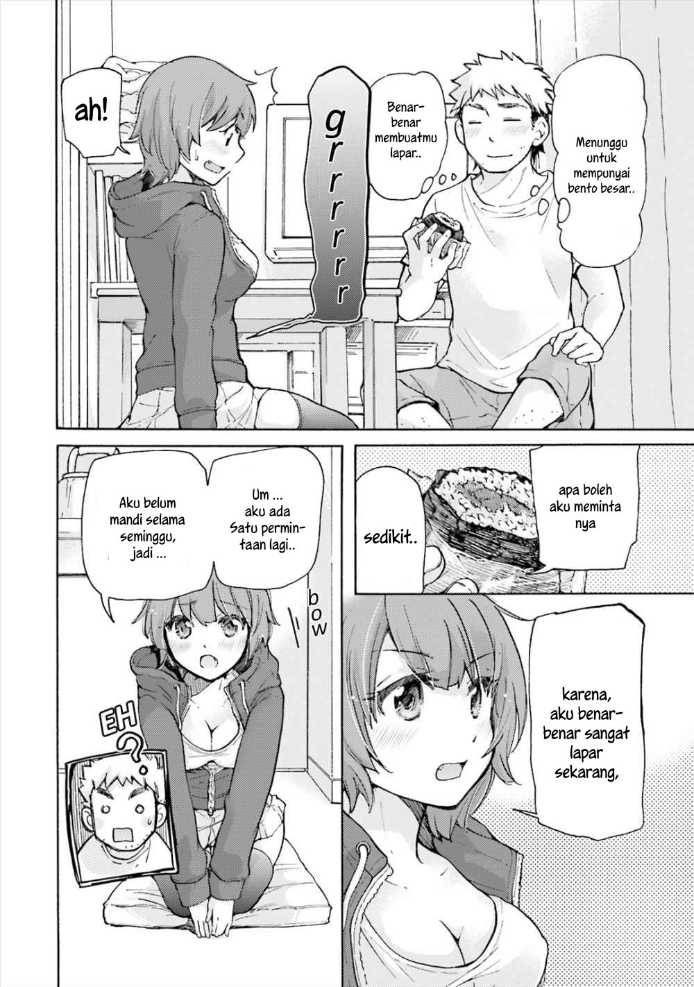 Saki-chan wa Konya mo Pekopeko Chapter 1 - halaman 13
