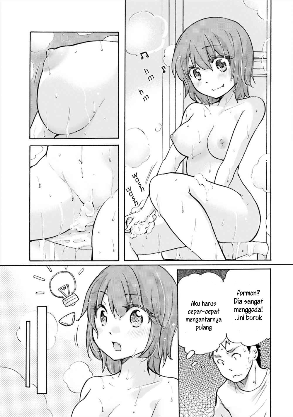 Saki-chan wa Konya mo Pekopeko Chapter 1 - halaman 18