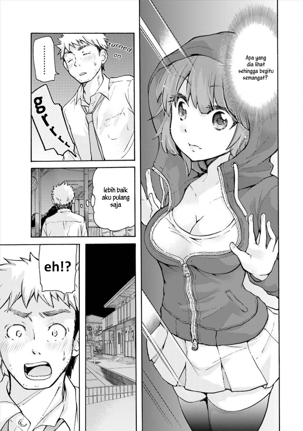 Saki-chan wa Konya mo Pekopeko Chapter 1 - halaman 8