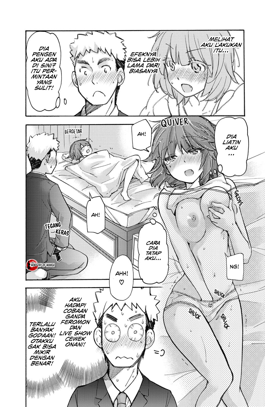 Saki-chan wa Konya mo Pekopeko Chapter 13 - halaman 11