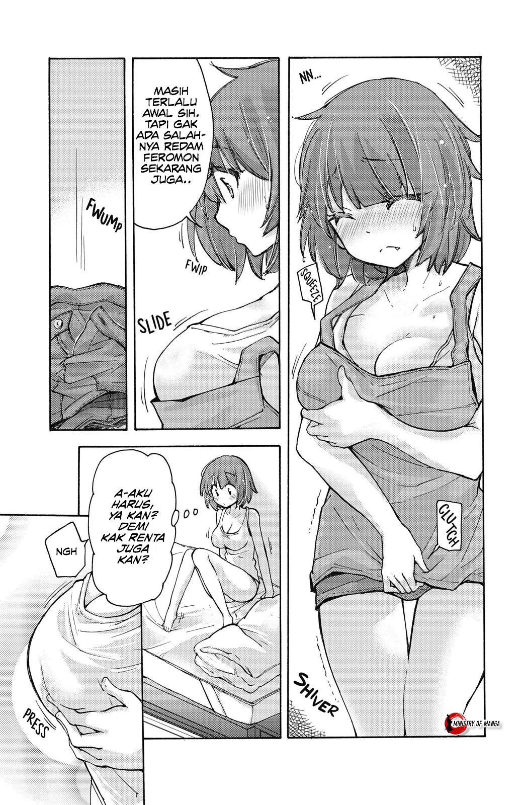 Saki-chan wa Konya mo Pekopeko Chapter 13 - halaman 6