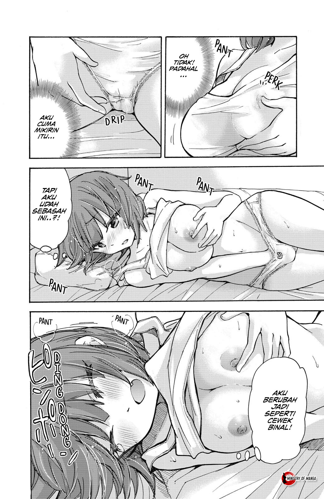 Saki-chan wa Konya mo Pekopeko Chapter 13 - halaman 7