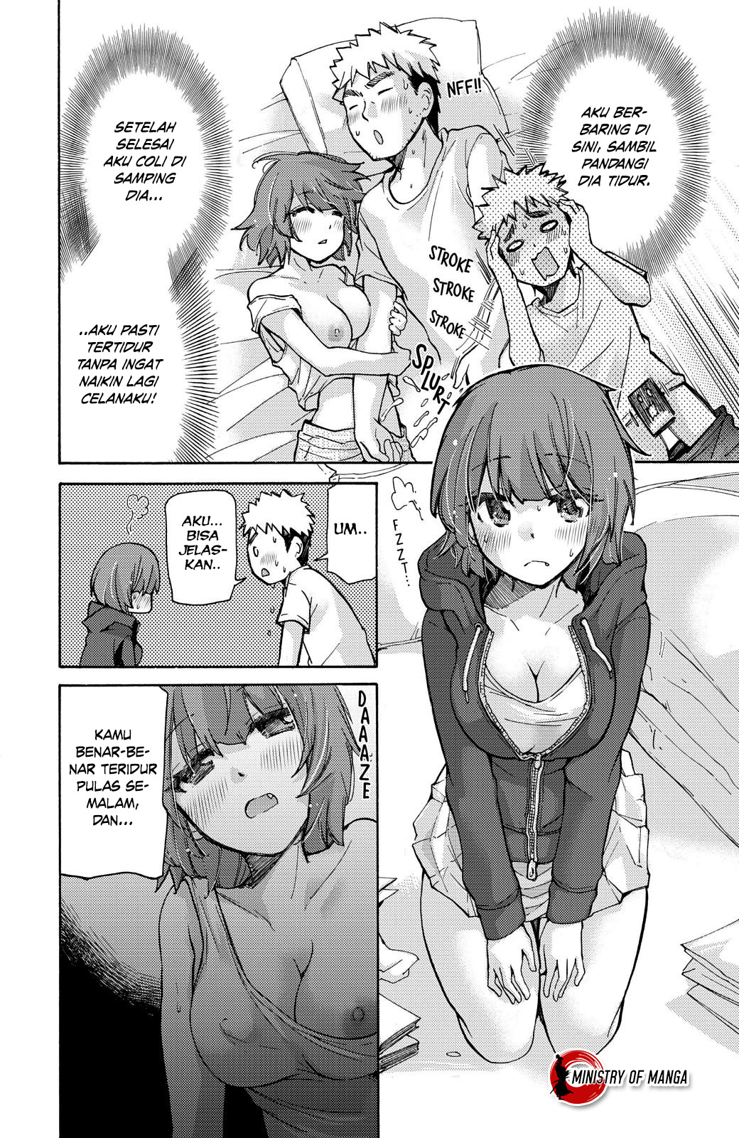 Saki-chan wa Konya mo Pekopeko Chapter 4 - halaman 5