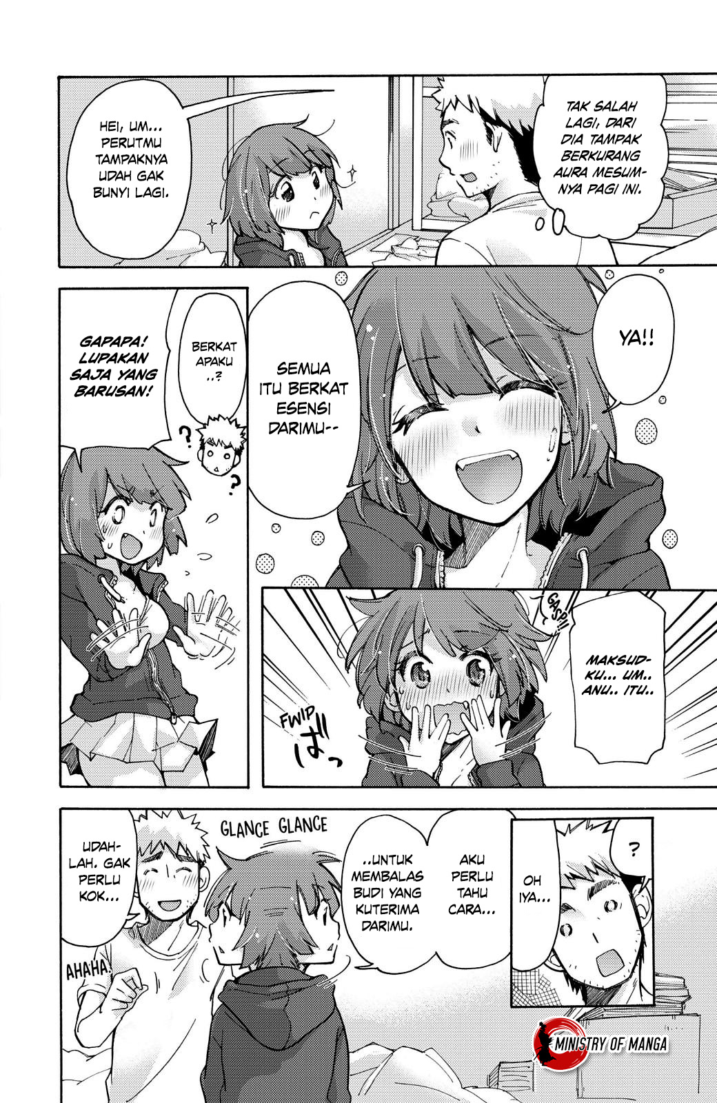 Saki-chan wa Konya mo Pekopeko Chapter 4 - halaman 9