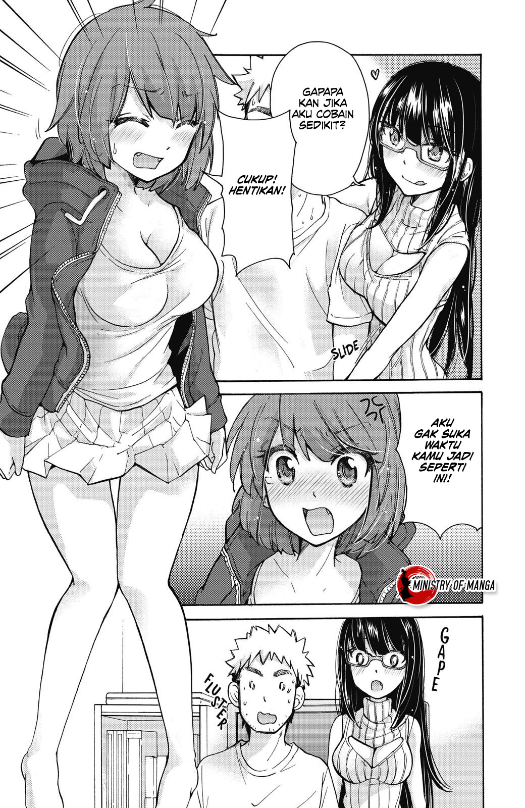 Saki-chan wa Konya mo Pekopeko Chapter 6 - halaman 4