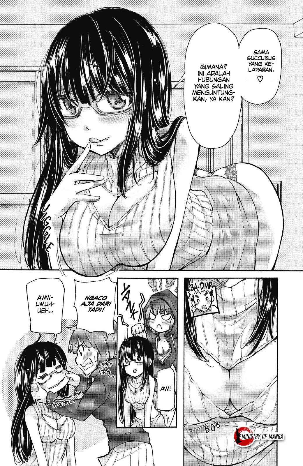 Saki-chan wa Konya mo Pekopeko Chapter 7 - halaman 6