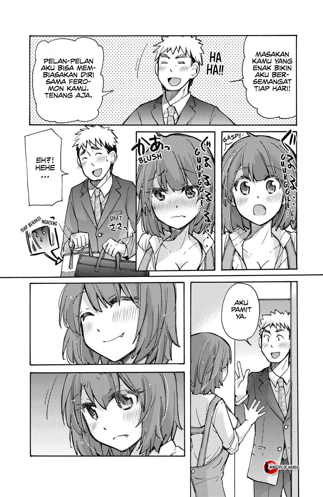 Saki-chan wa Konya mo Pekopeko Chapter 9 - halaman 4