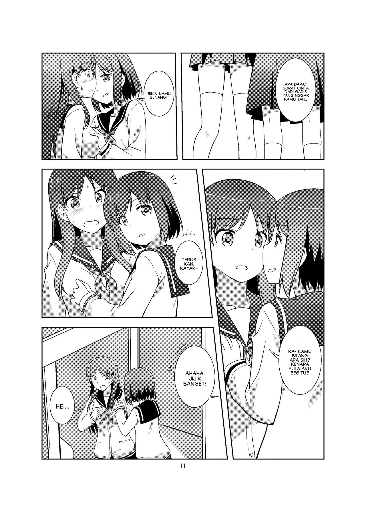 Saki - Love Letter (Doujinshi) Chapter 0 - halaman 11